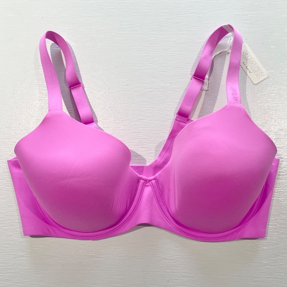 New Aerie SMOOTHEZ Full Coverage Lightly Lined Underwire Bra Pink Size 38D - Picture 6 of 15